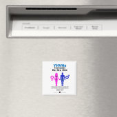 YHVH代名詞 マグネット (インサイチュ (食洗機))