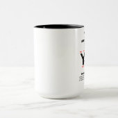 YHVH-DNA化学結合 マグカップ (中央)