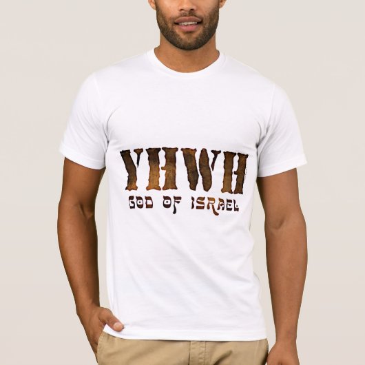 YHWHエホバ Tシャツ (正面)