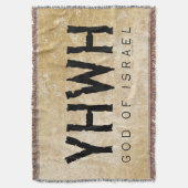 YHWH （エホバ） スローブランケット (正面縦)