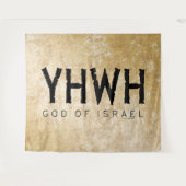 YHWH (エホバ) タペストリー (正面(横))