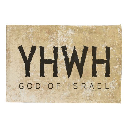 YHWH (エホバ) 枕カバー (裏面)