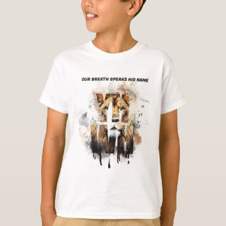 YHWH Lion Christian T-Shirt Tシャツ
