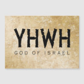 YHWH (Yahweh, Jehovah)神イスラエル·テトラグラマトン (正面)