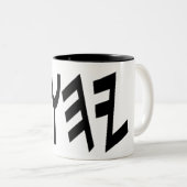 YHWHLogo Mug1 ツートーンマグカップ (正面右)