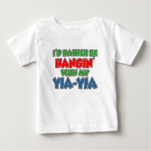 Yia-Yiaとむしろあって下さい ベビーTシャツ