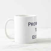 Yiayia Navy & Pink Mugに昇格 コーヒーマグカップ (左)