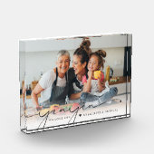 Yiayia Script Overlay | We Love You フォトブロック (左)