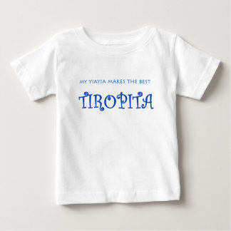 YIAYIA/TIROPITA ベビーTシャツ