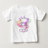 Yichun China ベビーTシャツ (正面)