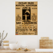 Yiddishアンチ遊ヴィンテージ1939 WPAポスター ポスター (キッチン)