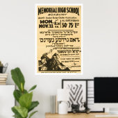 Yiddishフォークコメディー1938 WPA ポスター (ホームオフィス)