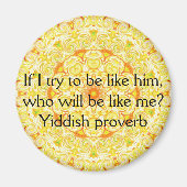 Yiddish諺 マグネット (正面)