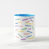 Yiddish Insults Mug マグカップ (中央)