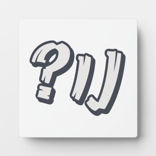 Yiddish "NU?" – 完璧なユダヤ人の表現 フォトプラーク (正面)