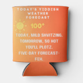 Yiddish Weather Forecast  缶クーラー (正面)