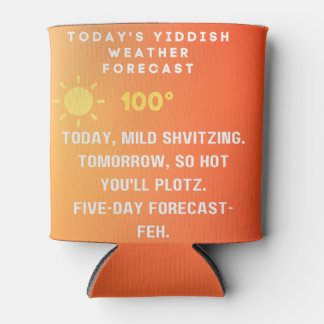 Yiddish Weather Forecast  缶クーラー