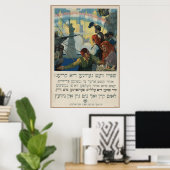 Yiddish World War 1ポスターフードが戦争に勝つ ポスター (ホームオフィス)
