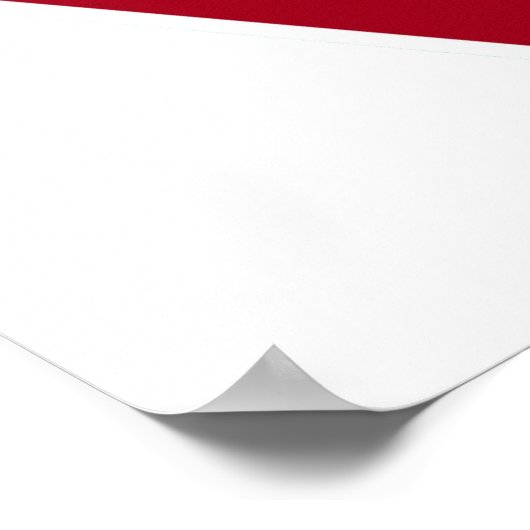 Yield Sign ポスター (角)