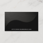 Yiin及びヤンはエレガントな名刺の"バランスをとりました" 名刺 (裏面)