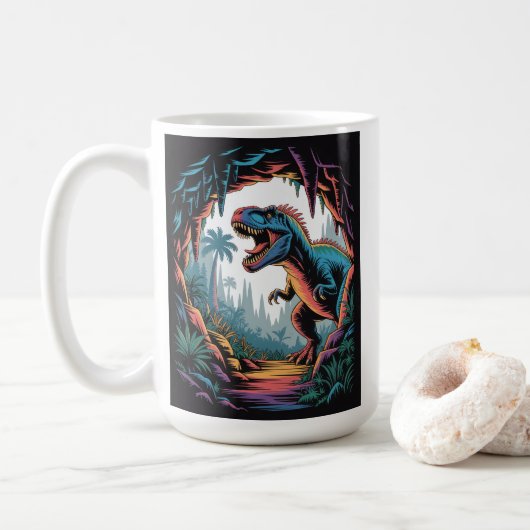 Yikes! That One’s Big コーヒーマグカップ (ドーナツ)