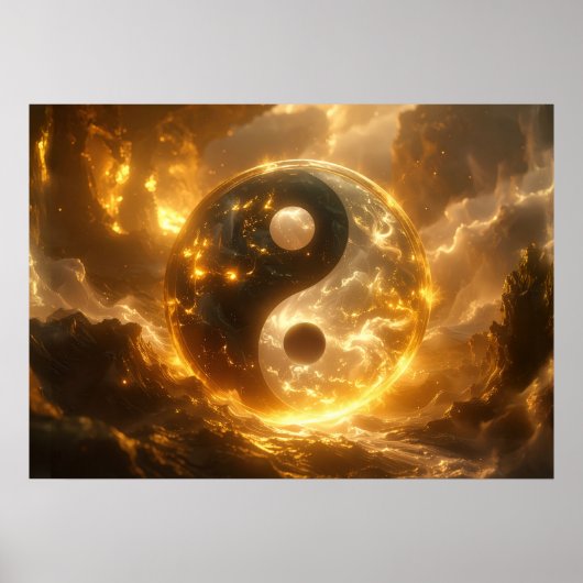 YIN AND YANG - 易経 - ポスター (正面)