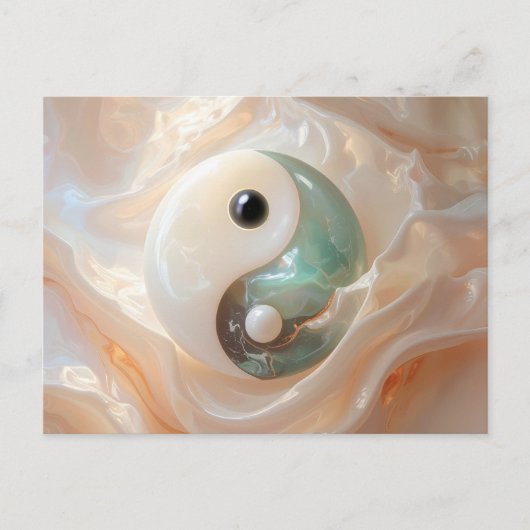 YIN AND YANG - 易経 ポストカード (正面)