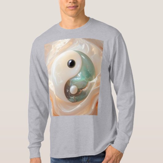 YIN AND YANG - 易経 Tシャツ (正面)