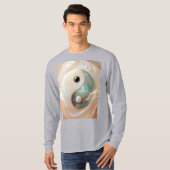 YIN AND YANG - 易経 Tシャツ (正面フル)