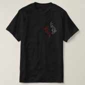 yin and yang printed T-shirt Tシャツ (デザイン正面)