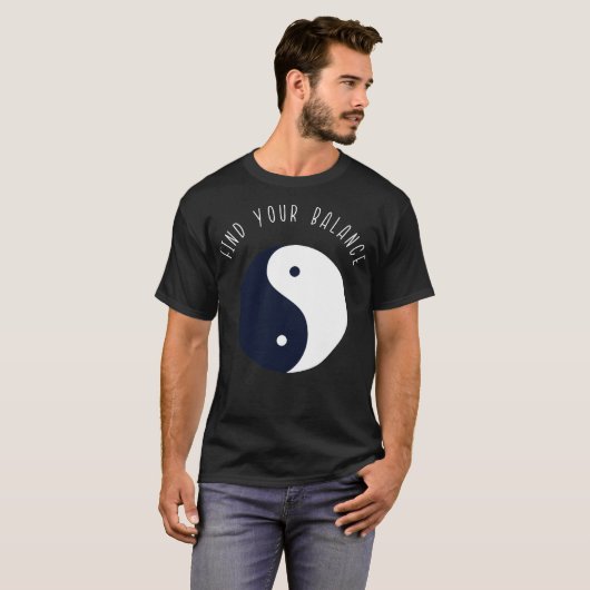 Yin and Yang Tシャツ (正面フル)