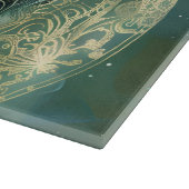 Yin and Yang wolves  カッティングボード (角)