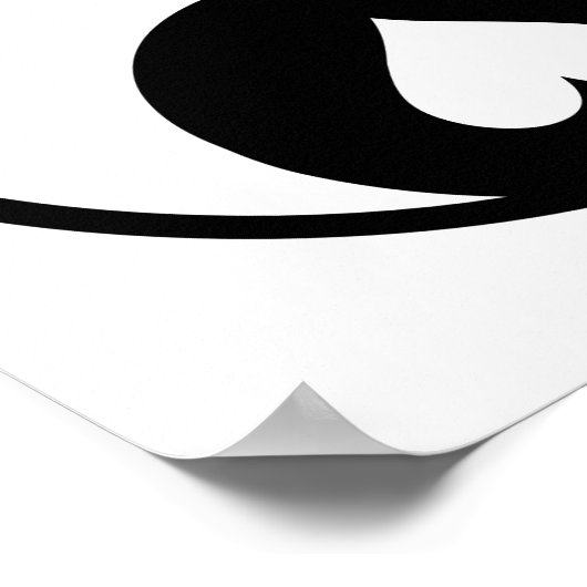 Yin Yang ポスター (角)