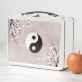 Yin Yang and Sakura Blossom メタルランチボックス (インサイチュ)