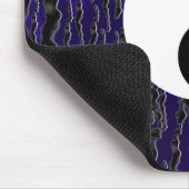 Yin Yang Blue Tranquility Zen Energy マウスパッド (コーナー)