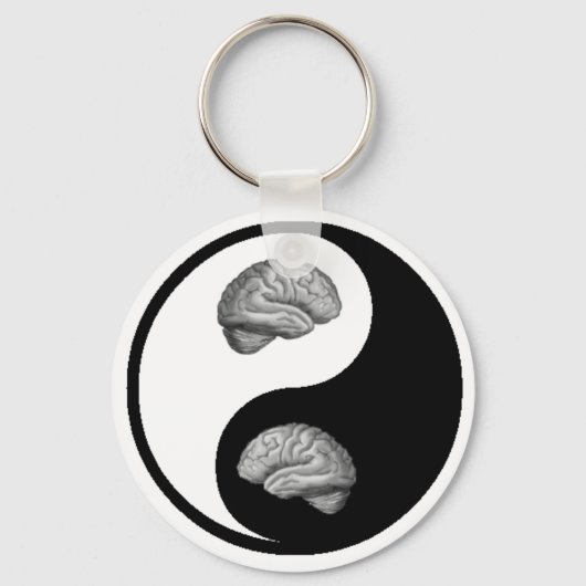 Yin/Yang Brain キーホルダー (正面)