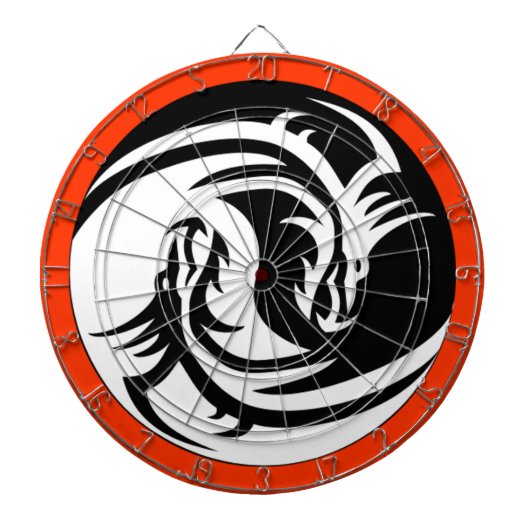 Yin Yang Dragons ダーツボード (正面)