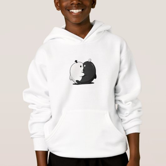 Yin Yang Embrace Hoodie (正面)