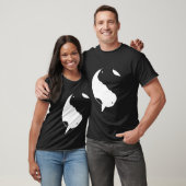 Yin Yang Frenchie French Bulldog Symbol Zen Tシャツ (ユニセックス)