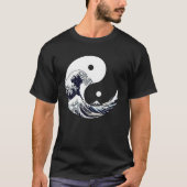 Yin yang Kanagawa Tシャツ (正面)