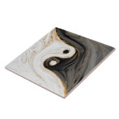 Yin Yang Liquid Marble タイル (側面)