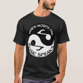 Yin yang Music Yinyang words Tシャツ (正面)