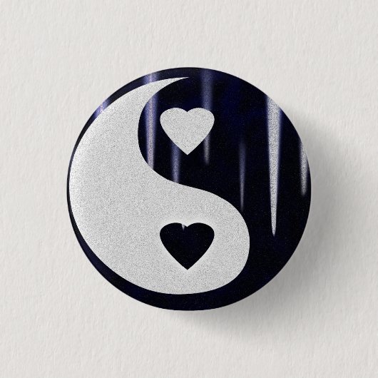 YIn-Yang of Love Button 缶バッジ (正面)