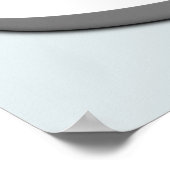 Yin Yang Pie Chart ポスター (角)