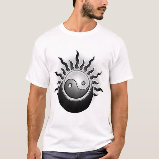 yin yang relieve tシャツ (正面)