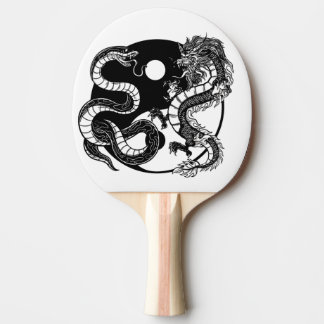 Yin Yang Schlange Drache 卓球ラケット