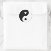 Yin Yang Symbol ラウンドシール (バッグ)