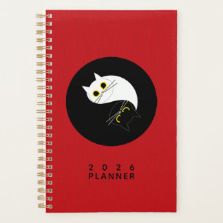 Yin Yang Zen Cat Planner プランナー手帳