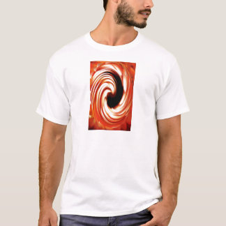 Yingヤンの渦巻 Tシャツ