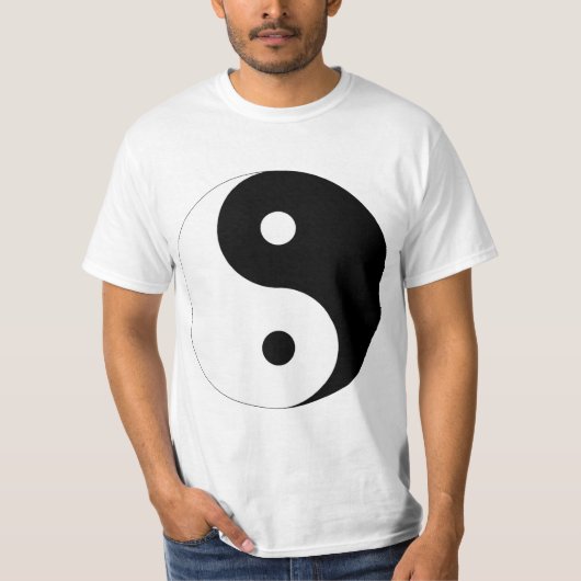 Yingヤンの記号のTシャツ Tシャツ (正面)